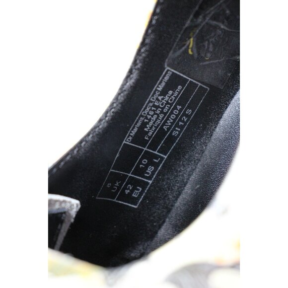 Dr. Martens 1461 Eastern Art Japanese Artist Studded Oxford Mens 9 RARE A1622 - Picture 8 of 8